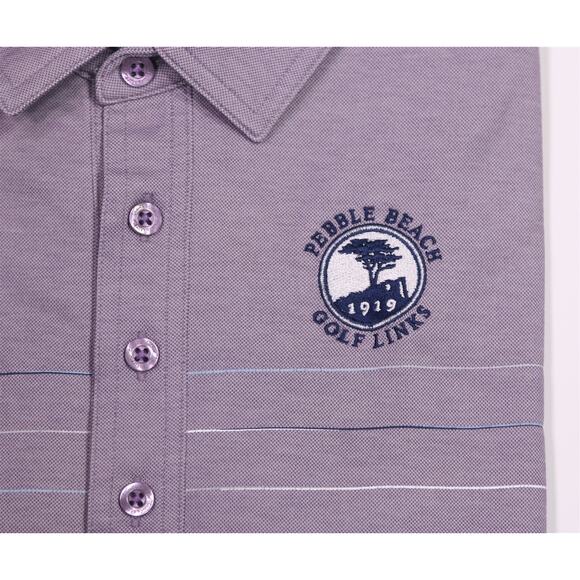Travis Mathew Pebble Beach Golf Links Performance Polo Shirt Men's Small - Picture 2 of 9